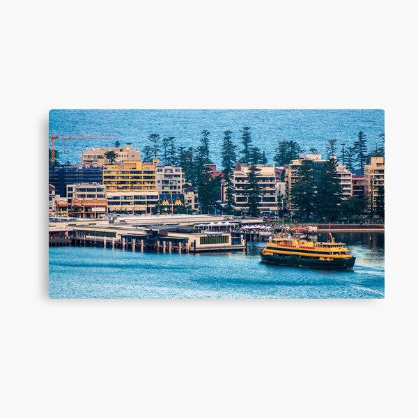Manly Wharf, North Harbour, Sydney Canvas Print