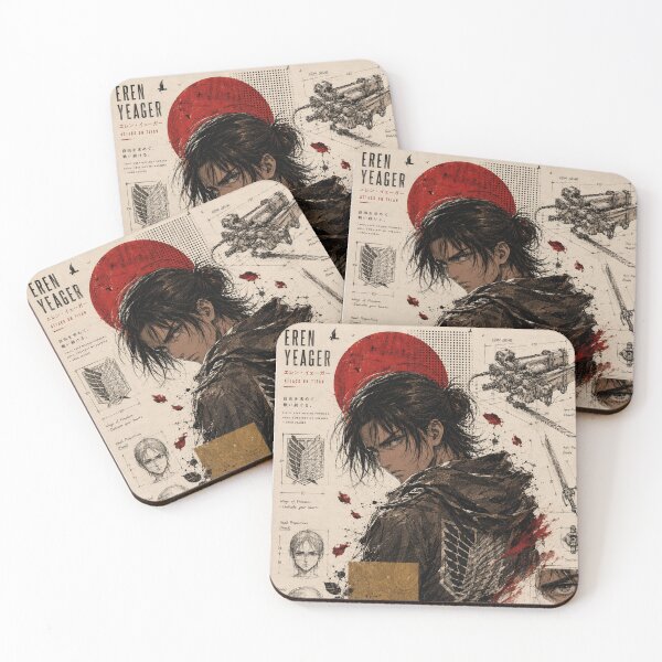 Item preview, ⚔️? EREN YEAGER — FIGHT FOR FREEDOM designed and sold by fantasyworld26.