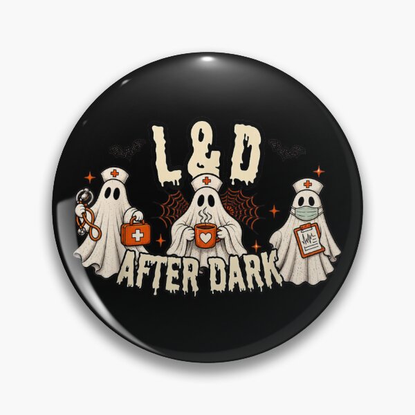 Item preview, Labor & Delivery Spooky L&D Nurse Night Shift Halloween designed and sold by River Silva.