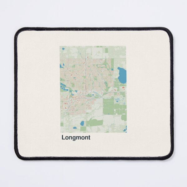 Item preview, Longmont Minimalistic Map Art designed and sold by MapsNerd.