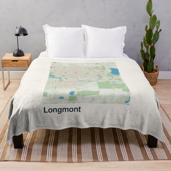 Item preview, Longmont Minimalistic Map Art designed and sold by MapsNerd.