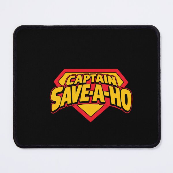 Item preview, Captain Save A Ho Superhero Logo Funny designed and sold by kosterbleack.