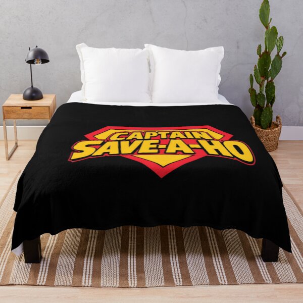 Item preview, Captain Save A Ho Superhero Logo Funny designed and sold by kosterbleack.