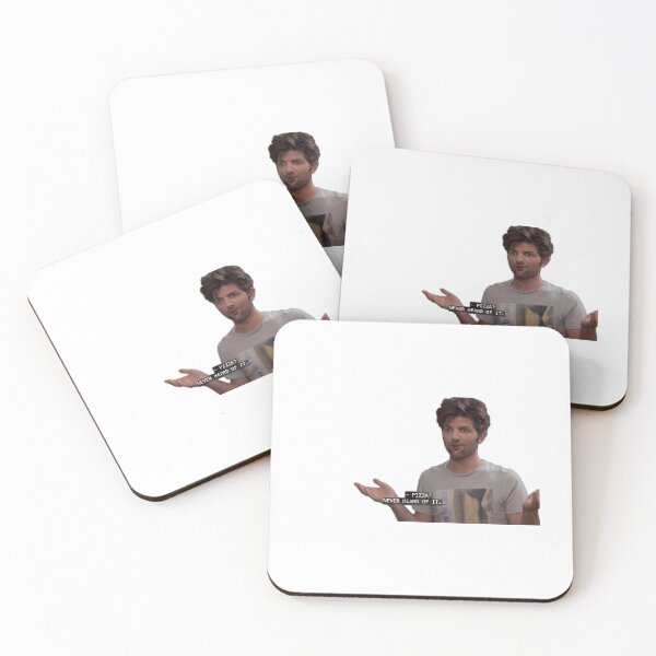 Item preview, Ben Wyatt - Pizza Never Heard Of It. designed and sold by read-jetta.