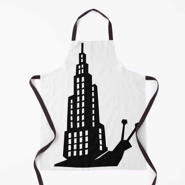 Item preview, Skyscraper Snail – Building at My Own Pace designed and sold by matybrak.