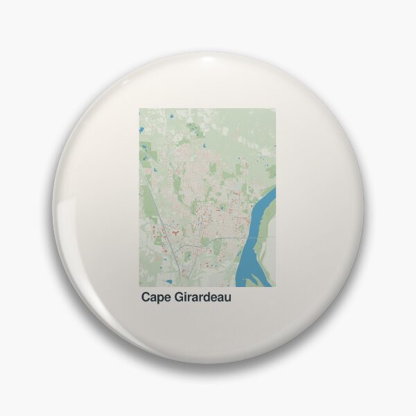 Item preview, Cape Girardeau Minimalistic Map Art designed and sold by MapsNerd.