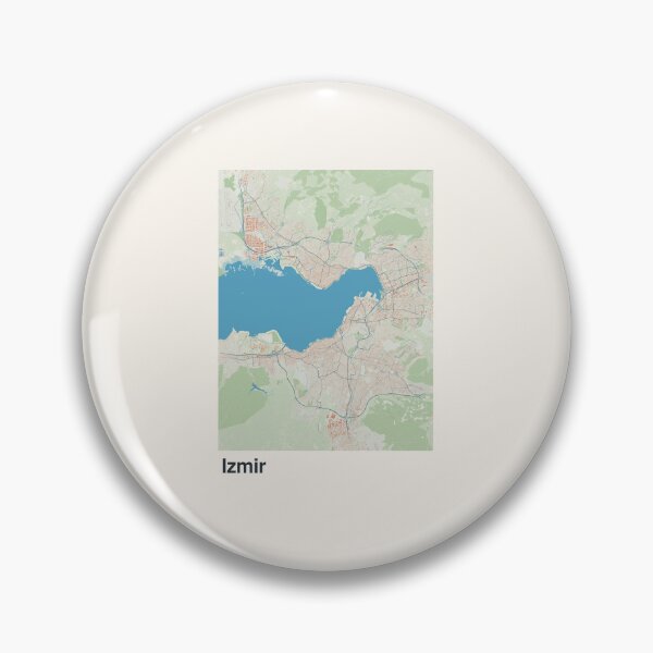 Item preview, Izmir Minimalistic Map Art designed and sold by MapsNerd.