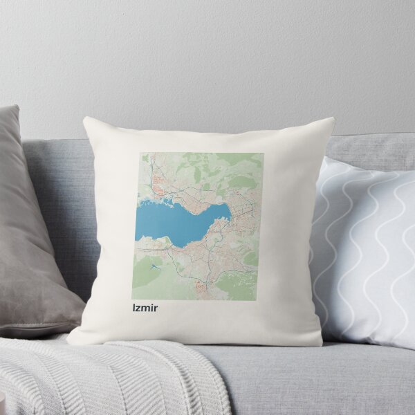 Item preview, Izmir Minimalistic Map Art designed and sold by MapsNerd.