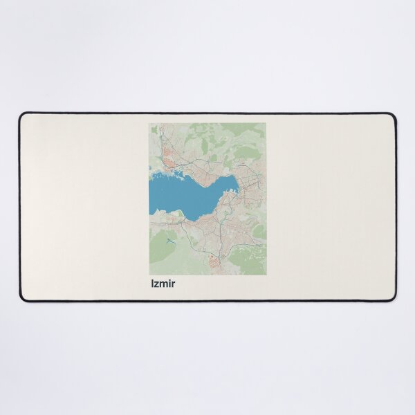 Item preview, Izmir Minimalistic Map Art designed and sold by MapsNerd.