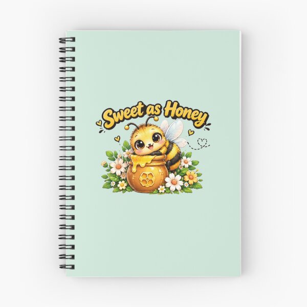 Item preview, Sweet as Honey – Adorable Kawaii Bee designed and sold by MushArtist.