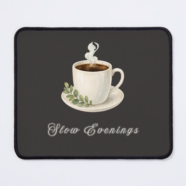 Item preview, Slow Evenings Cozy Coffee and Botanical Art designed and sold by rnscreationsin.