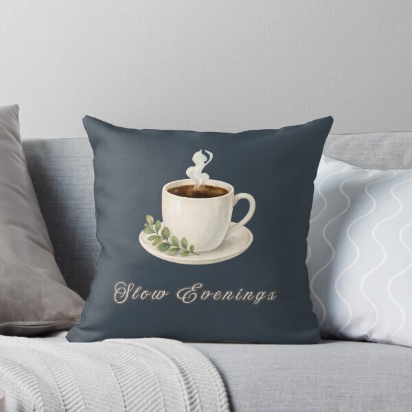 Item preview, Slow Evenings Cozy Coffee and Botanical Art designed and sold by rnscreationsin.