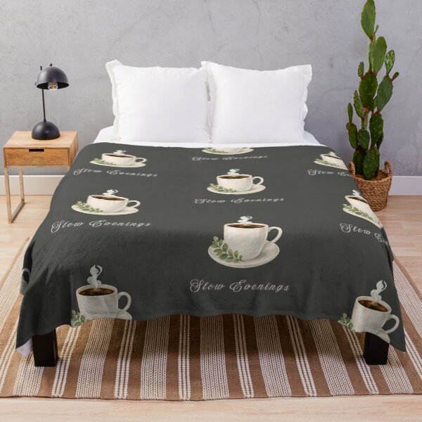 Item preview, Slow Evenings Cozy Coffee and Botanical Art designed and sold by rnscreationsin.