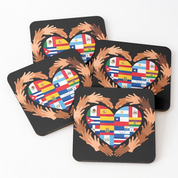 Item preview, Mes de la Herencia Hispana Banderas Latinas designed and sold by RutheCraford.
