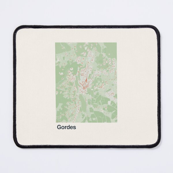 Item preview, Gordes Minimalistic Map Art designed and sold by MapsNerd.