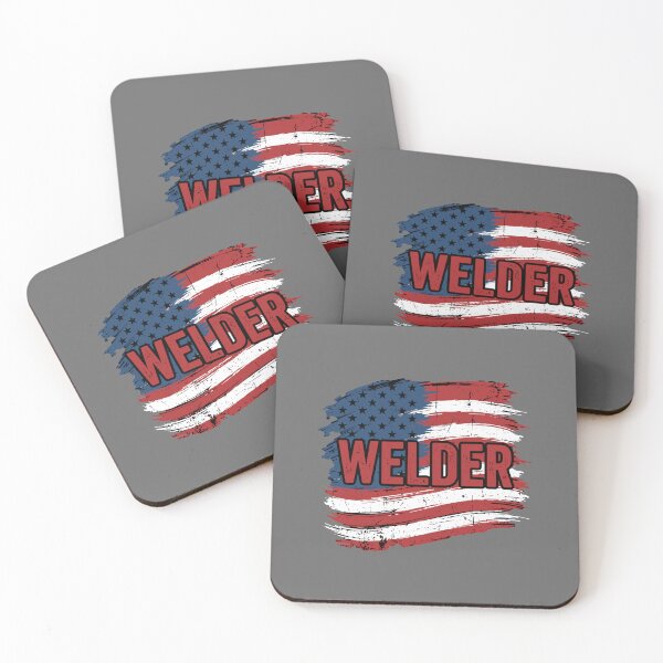 Item preview, Welder Patriotic American Flag Skilled Tradesman designed and sold by SofiBlair.