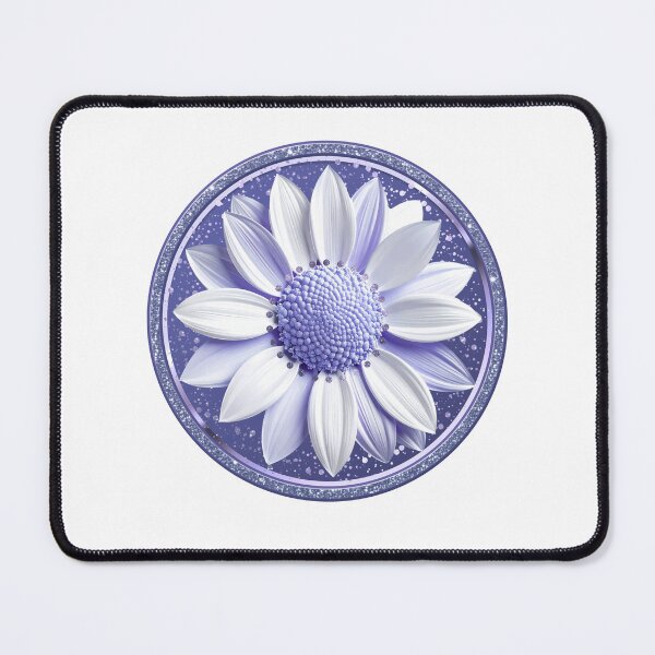 Item preview, Dreamy Purple Dahlia Glitter Sparkle Floral Art designed and sold by MinimalAurashop.