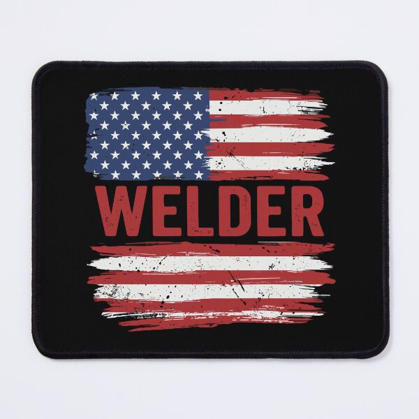 Item preview, Welder American Flag Patriotic Profession designed and sold by SofiBlair.