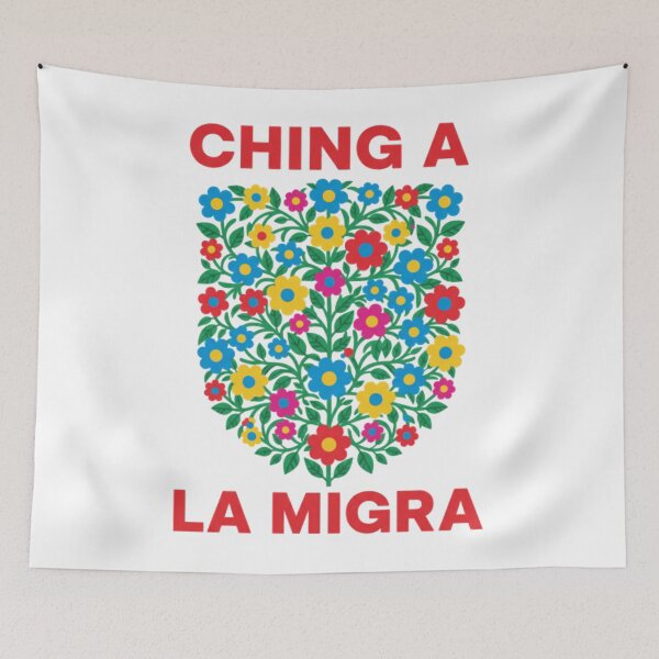 Item preview, abolish ice, leftist, chinga la migra, humor activism, fck ice, protest, social commentary designed and sold by kosterbleack.