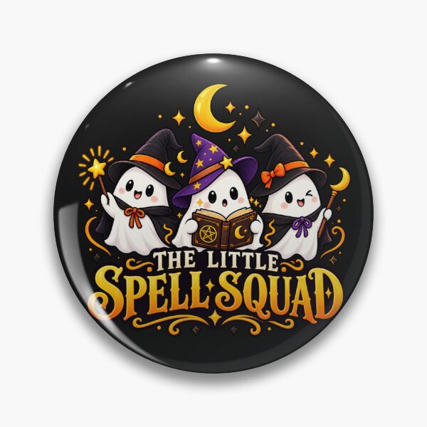Item preview, Cute Ghost Wizard Squad Halloween Witchcore designed and sold by Sanika arts .
