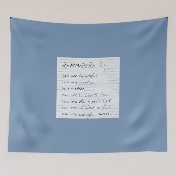 Item preview, Reminders | Positive Affirmations | Mental Health | Wellness designed and sold by The Turquoise Brush.