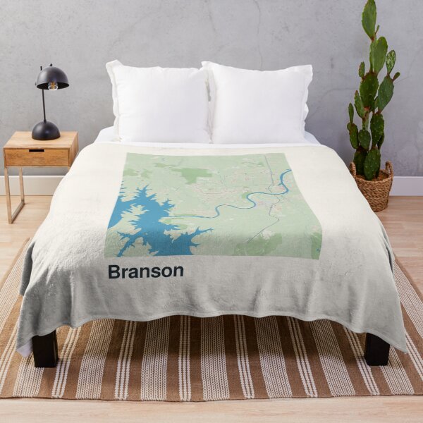 Item preview, Branson Minimalistic Map Art designed and sold by MapsNerd.