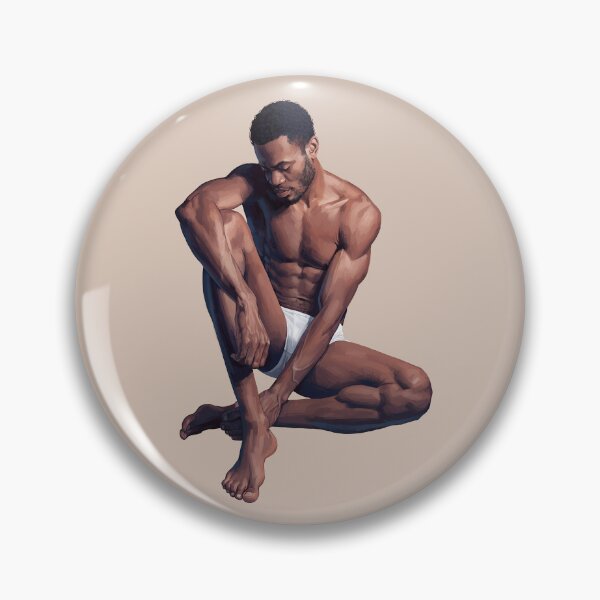 Item preview, Contemplative Athletic Man – Intimate Art designed and sold by gayishdesign.