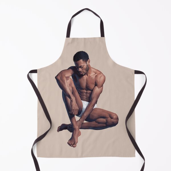 Item preview, Contemplative Athletic Man – Intimate Art designed and sold by gayishdesign.