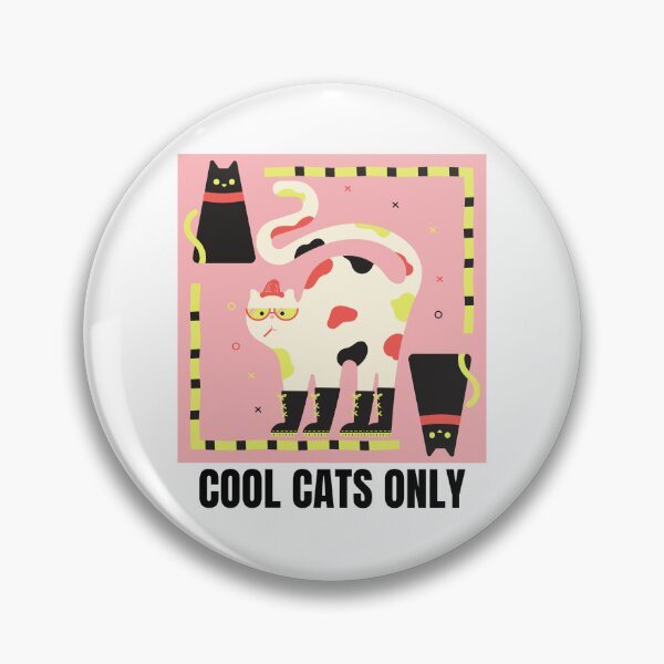 Item preview, Cool Cats Only - Funky Cats Illustration designed and sold by walbayzon.