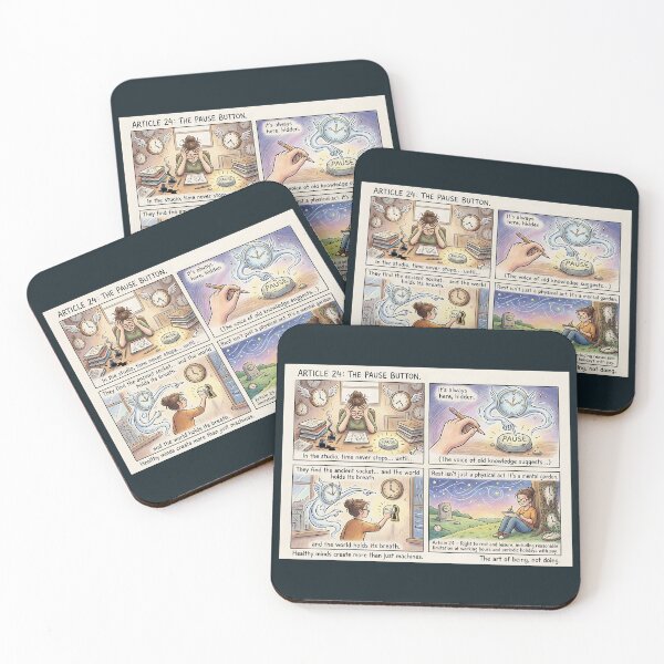 Item preview, Discover the button of calm in the age of stress designed and sold by Mianku | Für das Leben.