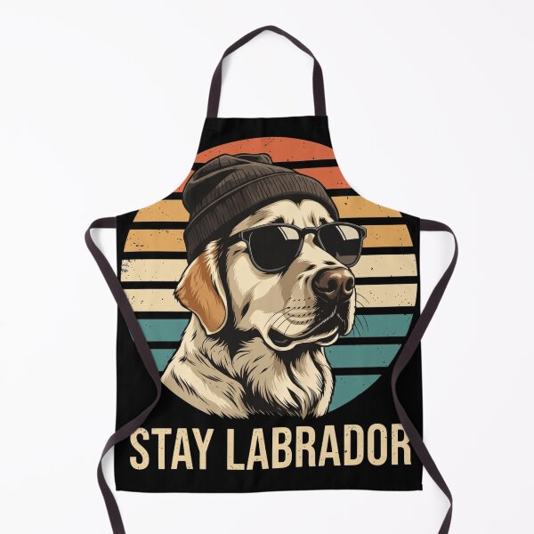 Item preview, Stay Labrador - Retro Yellow Lab in Sunglasses designed and sold by Sardine-Food.