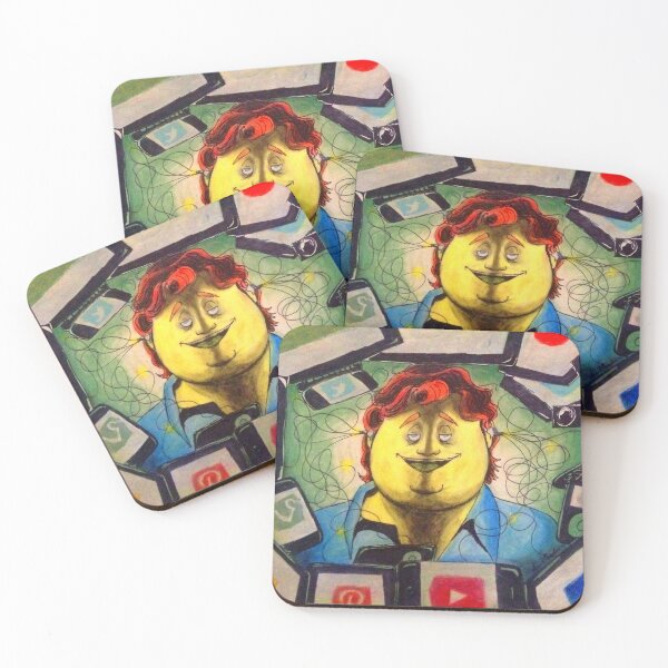Item preview, Plugged-In Man - Dystopian Technology, Social Media, Gadgets, Devices designed and sold by Clean-Man.