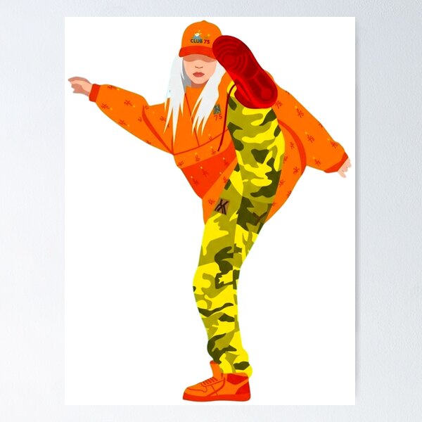Item preview, Pop Art Style Alternative Pop Singer  designed and sold by BanannaBones.