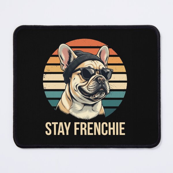 Item preview, Stay Frenchie - Retro French Bulldog in Sunglasses designed and sold by Sardine-Food.
