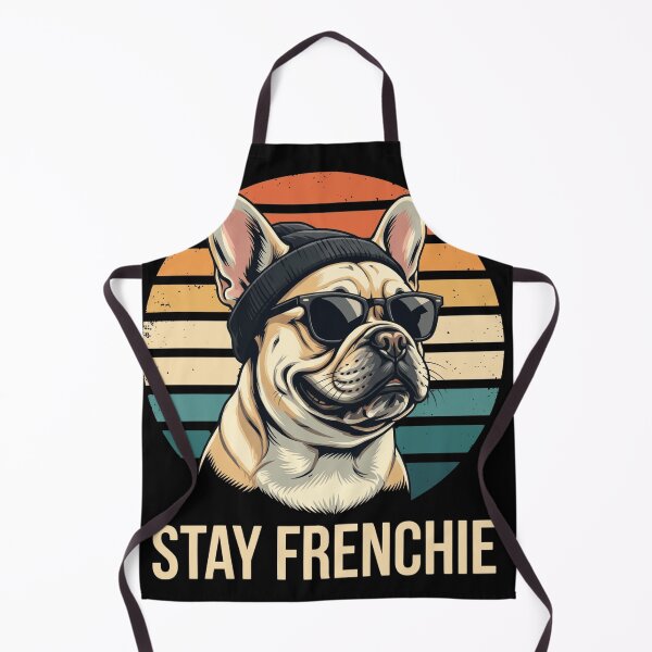 Item preview, Stay Frenchie - Retro French Bulldog in Sunglasses designed and sold by Sardine-Food.