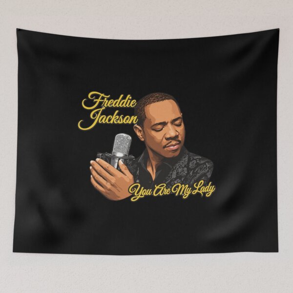 Item preview, Freddie Jackson, You Are My Lady, Retro 80s Soul RB Music Graphic designed and sold by Peyton4Dicey.