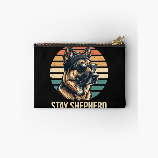 Item preview, Stay Shepherd - Retro German Shepherd in Sunglasses designed and sold by Sardine-Food.