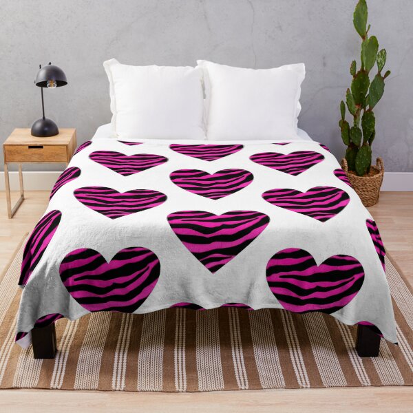 Item preview, Heart Zebra Print - Pink And Black designed and sold by kiptyn-kersha.