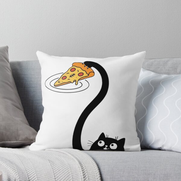Item preview, The Pizza Thief Kitten designed and sold by lstaford.