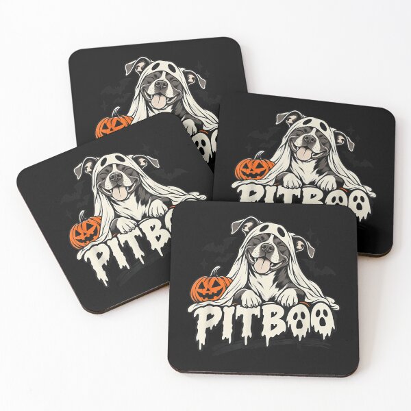 Item preview, Pitboo Pit Bull Halloween Ghost Dog Funny Spooky Pet designed and sold by Denenberg Jardel.