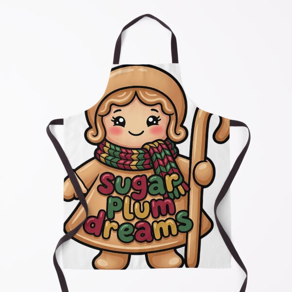 Item preview, Cute Christmas Sugar Shepherdess with Sweets - Sugar Plum Dreams designed and sold by pumsquare.