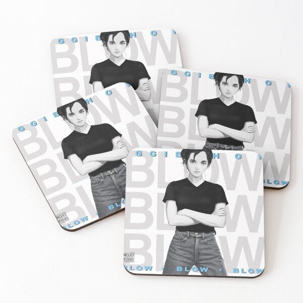 Item preview, BLOW BLOW BLOW ( IGGIE HOP ) – Retro Rock Album Parody designed and sold by MOJO-MIDORI.