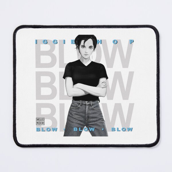 Item preview, BLOW BLOW BLOW ( IGGIE HOP ) – Retro Rock Album Parody designed and sold by MOJO-MIDORI.
