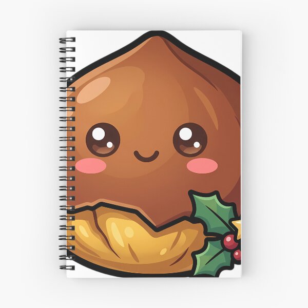 Item preview, Kawaii Roasted Chestnut with a Happy Face designed and sold by pumsquare.