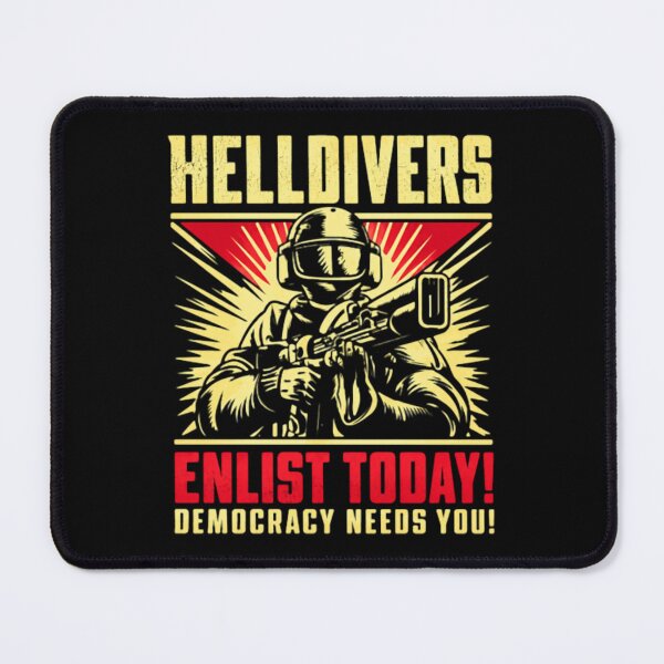 Item preview, Helldivers 2 Enlistment - Join the Fight for Democracy, Exclusive Sci-Fi Soldier designed and sold by Peyton4Dicey.
