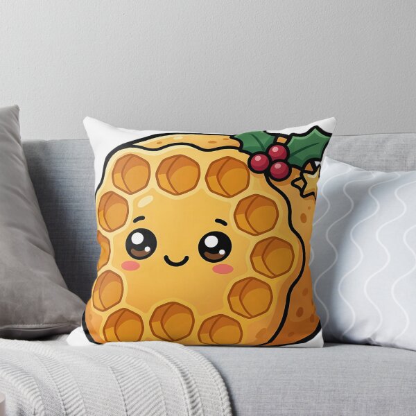 Item preview, Kawaii Honeycomb Candy with a Happy Face designed and sold by pumsquare.