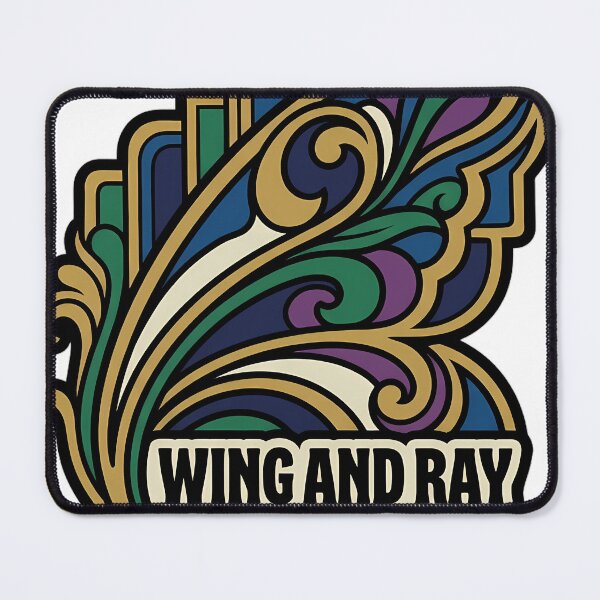 Item preview, Art Deco Butterfly Wing and Ray - Geometric Emblem designed and sold by IllumeInk.