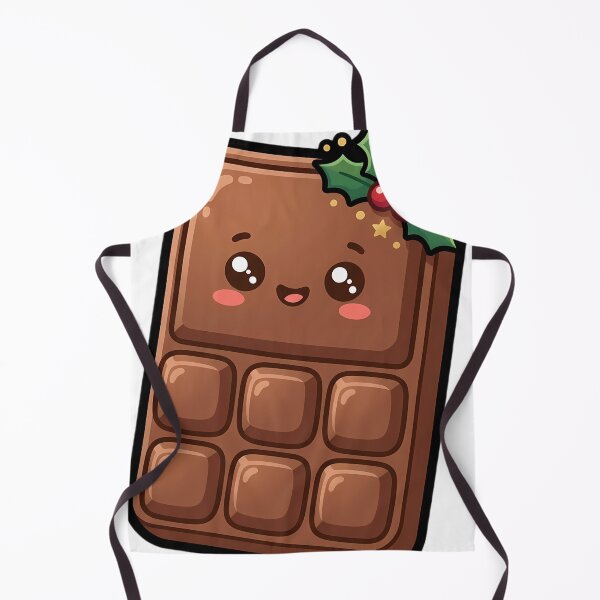 Item preview, Kawaii Chocolate Bar with a Happy Face designed and sold by pumsquare.