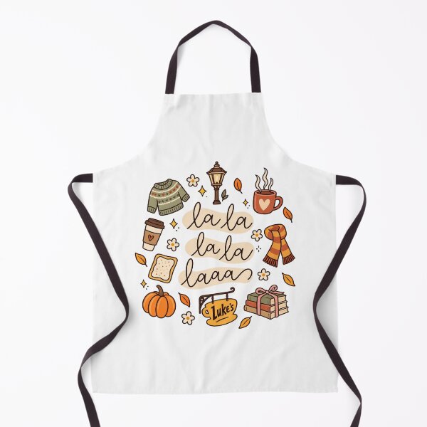 Item preview, La La La La Laaaa Gilmore Girls Cozy Fall Stars Hollow Luke's Diner designed and sold by PunPals-Art.