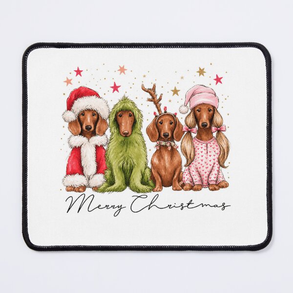 Item preview, Merry Christmas Dog T-Shirt, Cute Dog Xmas Tee, Dog Lover Christmas designed and sold by gidel-sales.